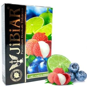 Табак Jibiar 50 gr Lime lychee blueberry (Лайм, Личи, Черника)