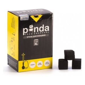 Уголь Panda (Панда) 2,5*2,5*2,5 см 72 кубика