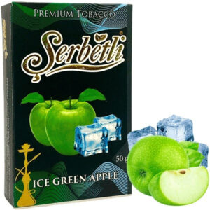 Табак Serbetli Ice Green Apple (Ледяное Зеленое Яблоко) 50гр
