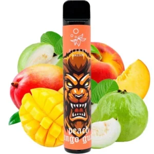 ОДНОРАЗОВАЯ ЭЛЕКТРОННАЯ СИГАРЕТА ELF BAR LUX PEACH MANGO GUAVA (ПЕРСИК МАНГО ГУАВА) (1500 ЗАТЯЖЕК)