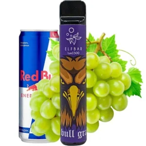 ОДНОРАЗОВАЯ ЭЛЕКТРОННАЯ СИГАРЕТА ELF BAR LUX ENERGY GRAPE (ВИНОГРАДНЫЙ ЭНЕРГЕТИК) (1500 ЗАТЯЖЕК)