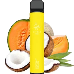 ОДНОРАЗОВАЯ ЭЛЕКТРОННАЯ СИГАРЕТА ELF BAR COCONUT MELON (ДЫНЯ КОКОС) (1500 ЗАТЯЖЕК)