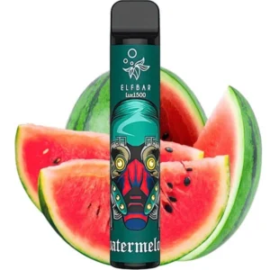 ОДНОРАЗОВАЯ ЭЛЕКТРОННАЯ СИГАРЕТА ELF BAR LUX WATERMELON (АРБУЗ) (1500 ЗАТЯЖЕК)