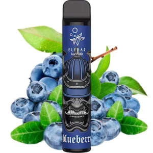 ОДНОРАЗОВАЯ ЭЛЕКТРОННАЯ СИГАРЕТА ELF BAR LUX BLUEBERRY (ЧЕРНИКА) (1500 ЗАТЯЖЕК)
