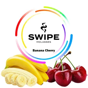 БЕЗНІКОТИНОВА СУМІШ SWIPE BANANA CHERRY (БАНАН ВИШНЯ) 50 ГР