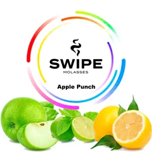 БЕЗНІКОТИНОВА СУМІШ SWIPE APPLE PUNCH (ЯБЛУКО ПАНЧ) 50 ГР