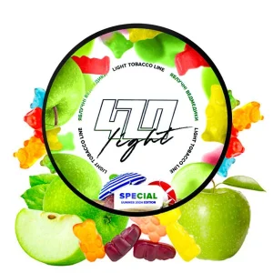 ТАБАК 420 LIGHT LINE ЯБЛОЧНЫЕ МИШКИ 100 ГР
