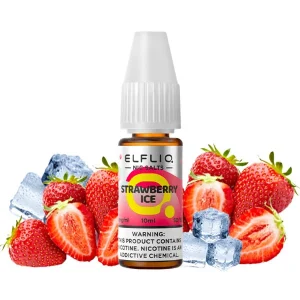 ЖИДКОСТЬ ELF LIQ STRAWBERRY ICE (КЛУБНИКА ЛЕД) 10 МЛ