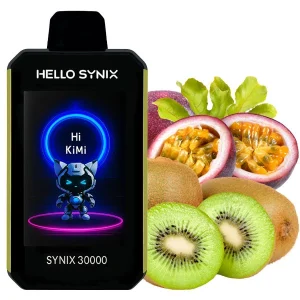 ОДНОРАЗОВАЯ ЭЛЕКТРОННАЯ СИГАРЕТА HELLO SYNIX KIWI PASSION FRUIT
